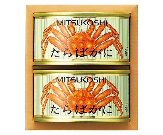 高級缶詰 MITSUKOSHI たらばがに 2缶 - tracemed.com.br