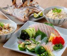 【愛媛県】愛媛県産天然真鯛を食べつくす鯛めしセット